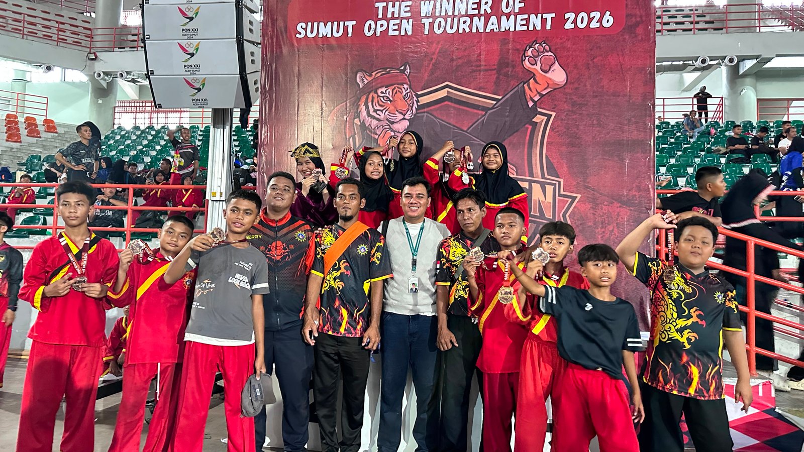 Perwakilan Al Fitrah Islamic School di ajang Pencak Silat Sumut Open Tournament 2026