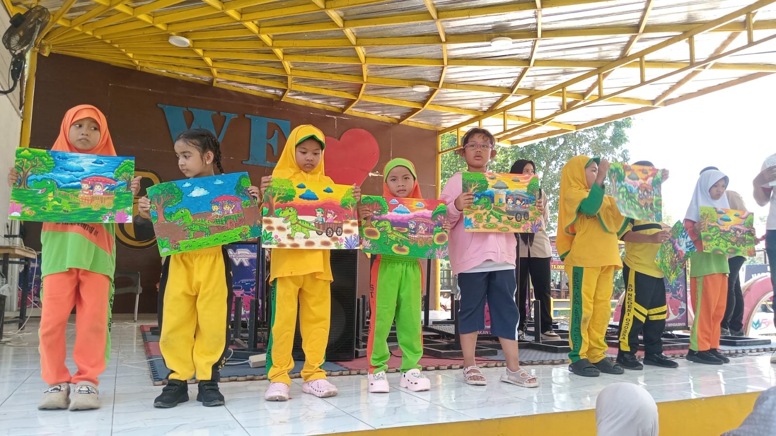 Semarak Milad ke-6 Biestro Indonesia, Peserta Didik SD Al-Fitrah Binjai Raih Prestasi di Ajang Lomba Mewarnai